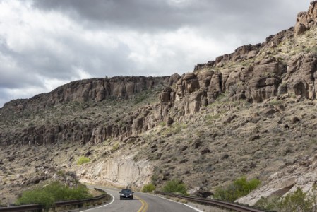 Oatman Highway in Arizona