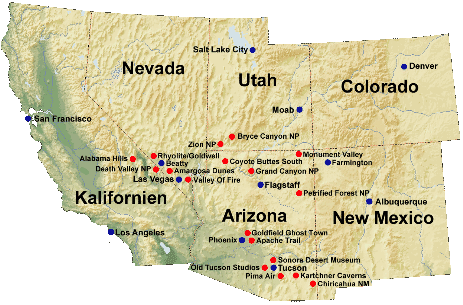 Karte Südwesten 2014