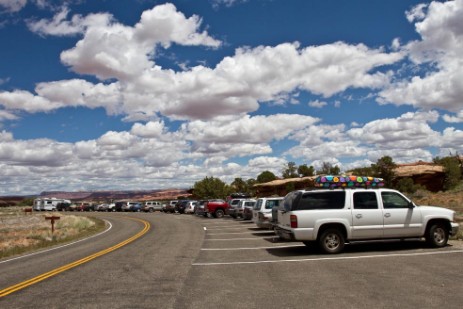 Parkplatz im Canyonlands Nationalpark