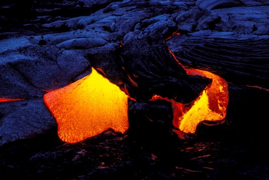 Lava im Hawaii Volcanos Nationalpark